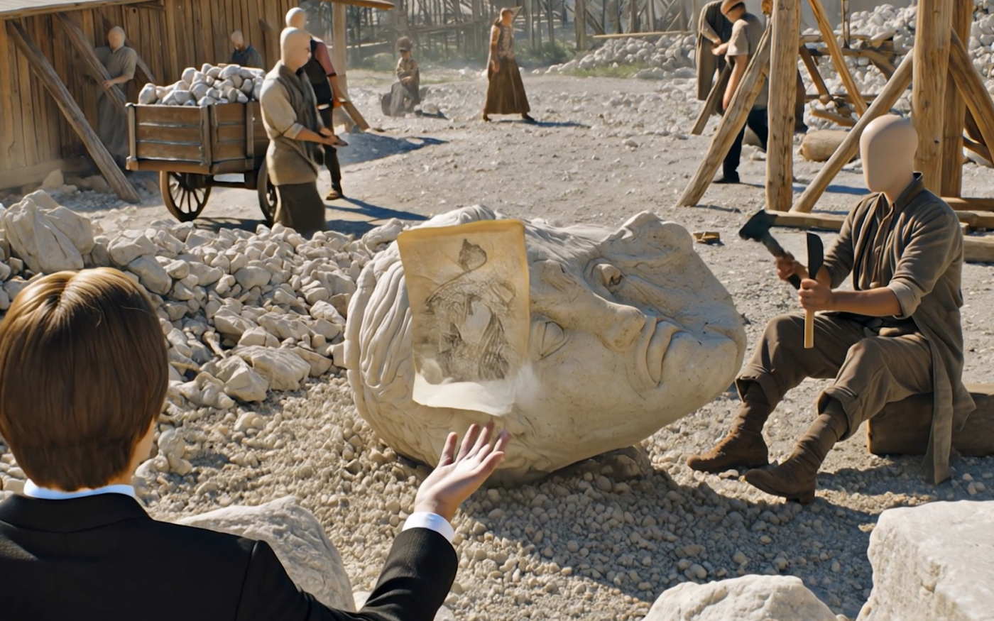 Affen, die nach dem Mond im Wasser greifen: Im Künstlerhaus Meinersen zeigt Ziming Peng ab 5. September seine tiefschürfende Videokunst