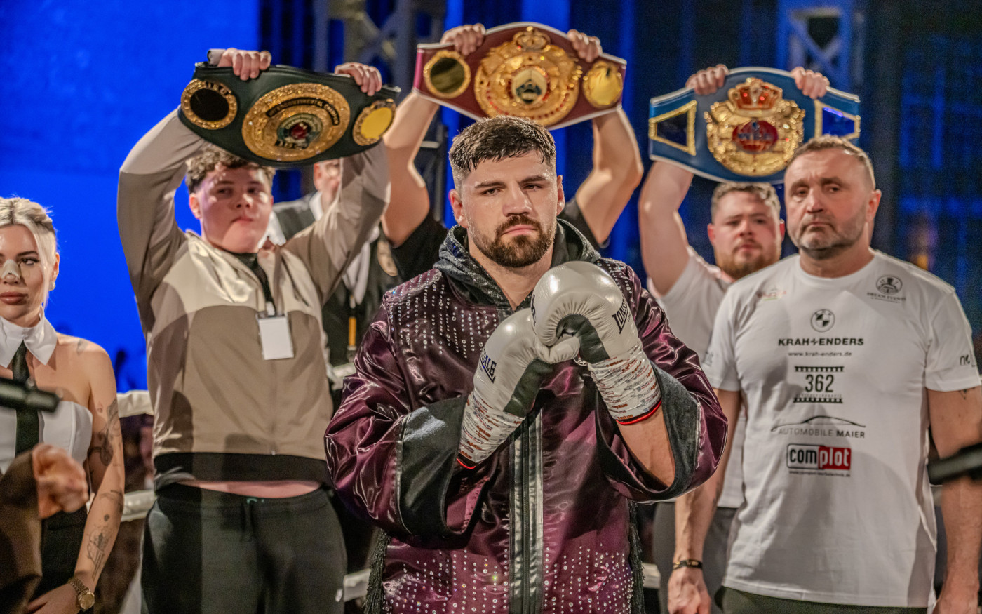 Artur Mann hört auf: Der Gifhorner Boxer wird WBF-Champ, kümmert sich aber fortan um seine Firma