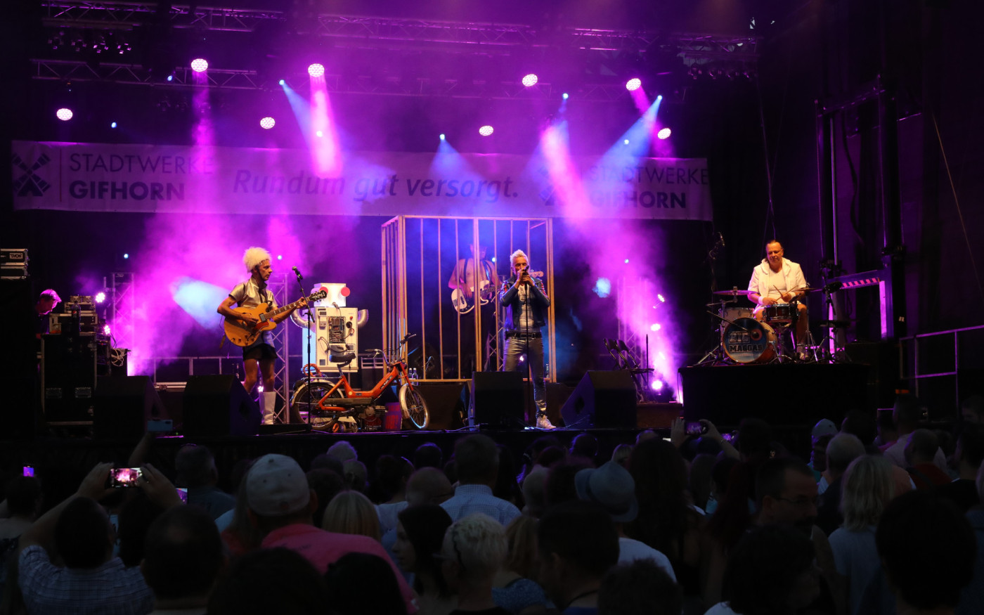 Die Big Maggas sind Big in Gifhorn – und heute Abend endlich wieder zurück beim Gifhorner Altstadtfest