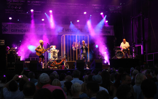 Die Big Maggas sind Big in Gifhorn – und heute Abend endlich wieder zurück beim Gifhorner Altstadtfest