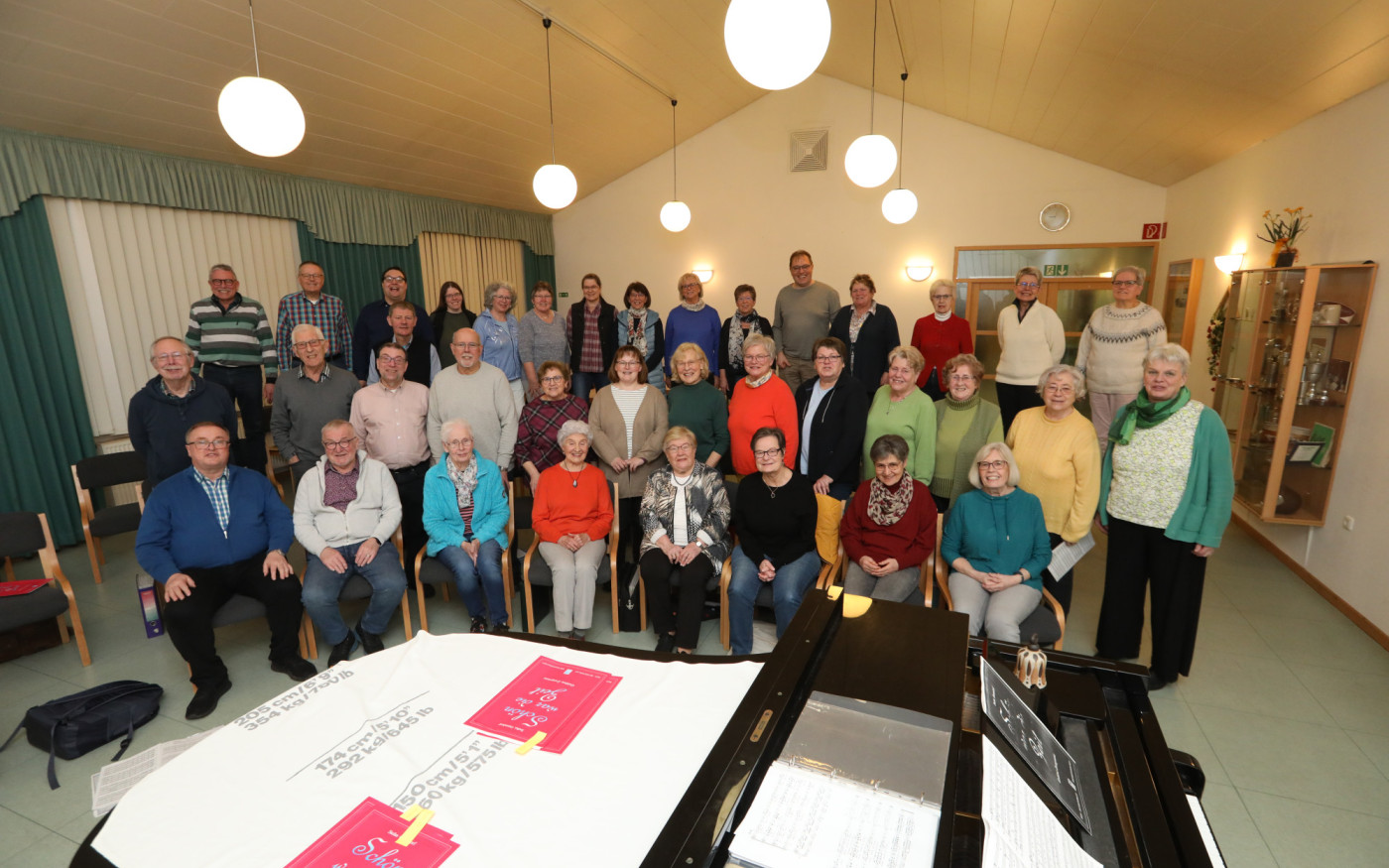 Dieses Repertoire begeistert sein Publikum: Der Heidechor Gifhorn-Neubokel wählt mittlerweile aus 200 Liedern aus