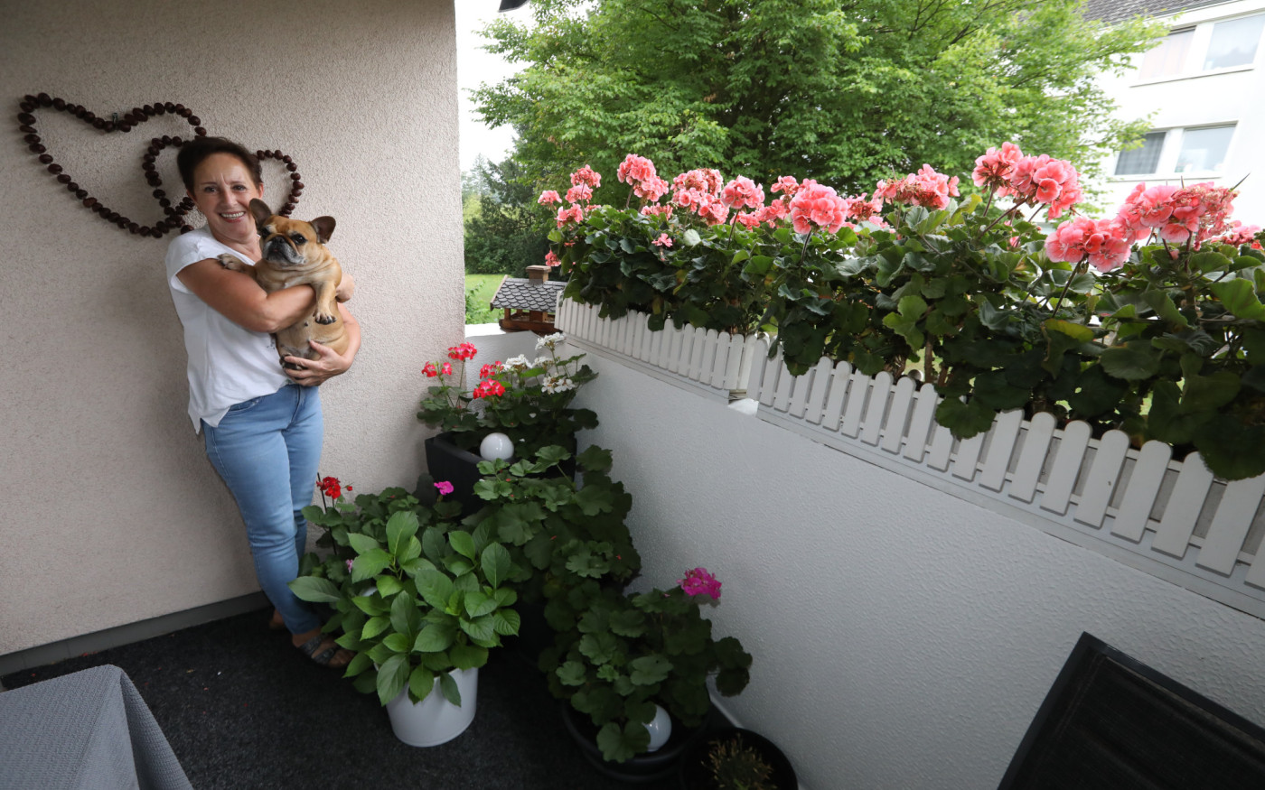 Finale des Balkon-Wettbewerbs in der Abstimmung: Valentina Horn aus Gifhorn liebt mehr Blumen als andere zählen können
