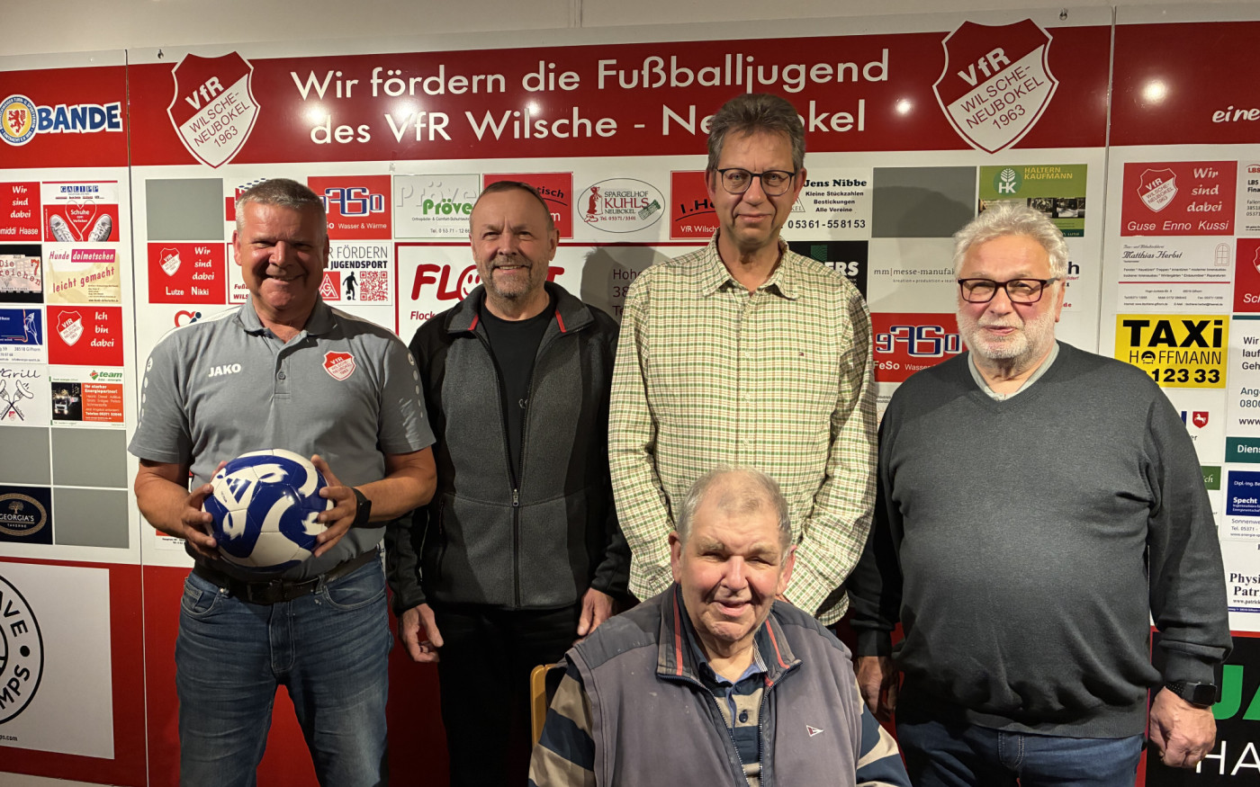 Fußball-Förderkreis beim VfR Wilsche-Neubokel: Werner Schacht tritt kürzer