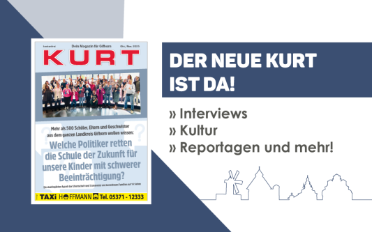 Gastarbeiterinnen-Gala, Appell für Schule der Zukunft, Halloween-Häuser im Landkreis Gifhorn – der neue KURT ist da