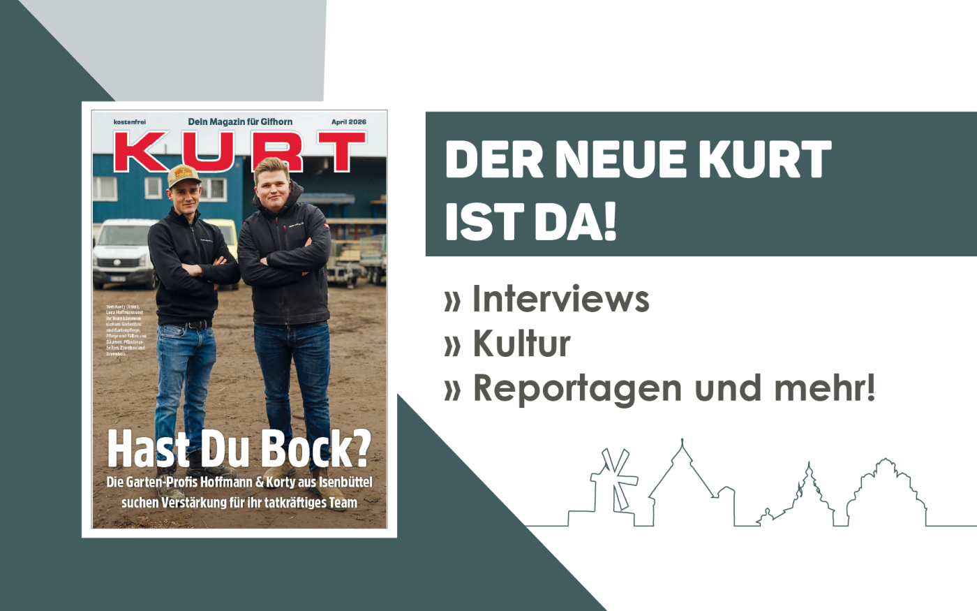 Herzlich willkommen, Frühling – Der neue KURT ist da