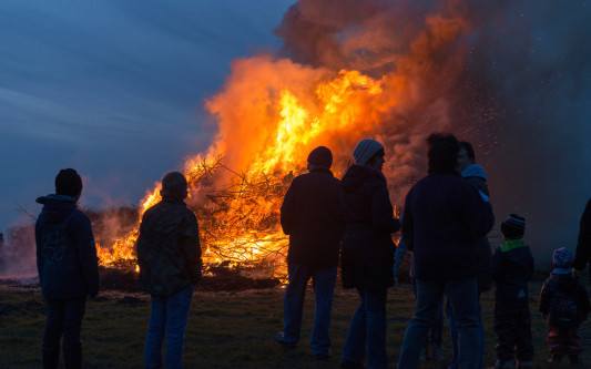 Hier lodern im Landkreis Gifhorn die herrlichen Osterfeuer