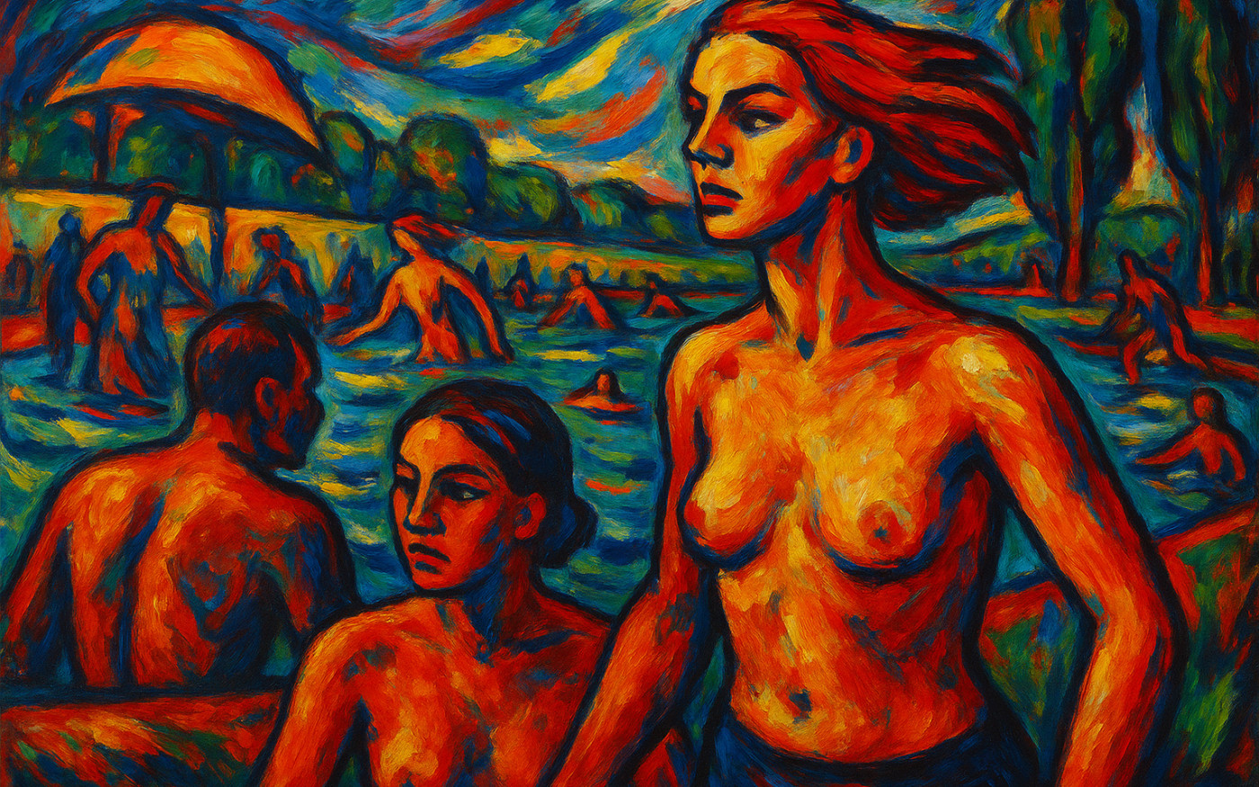 Männer und Frauen, lasst alle die Nippel raus: Unser Kolumnist Malte Schönfeld ist für oberkörperfrei an Gifhorns Badeorten