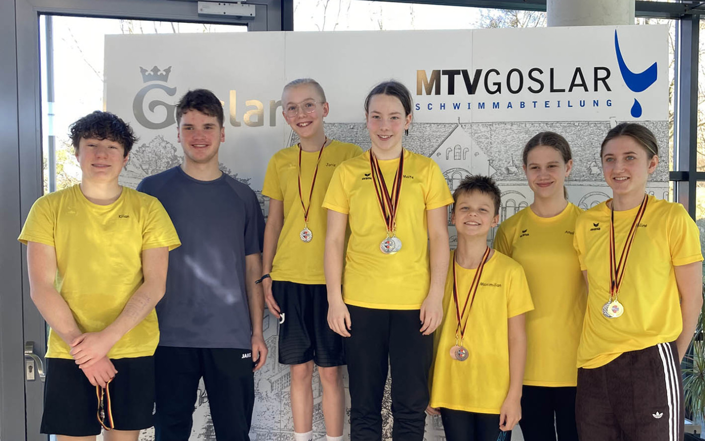 Sieben Mal Gold: Schwimmer des MTV Gifhorn sind bestens in Form