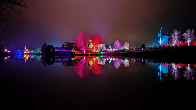 So eindrucksvoll erstrahlt das Mühlenmuseum vom 30. Januar bis 8. März: Jetzt Tickets sichern für die Brawo-Mühlenlichter