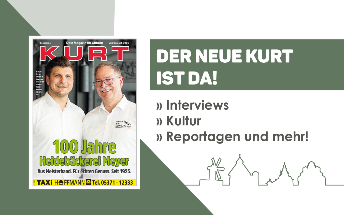 Sonnige Laune, in die Sandalen geschlüpft und Eincremen nicht vergessen  – Der neue KURT ist da
