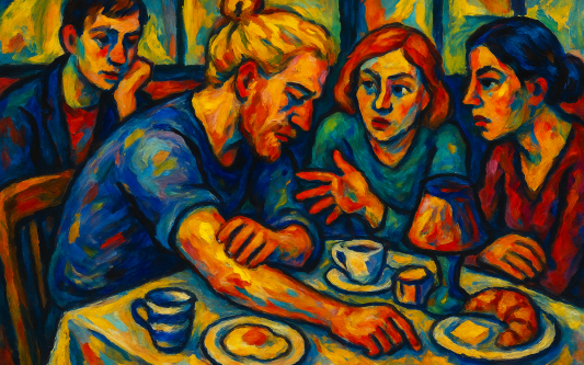 Über Butter am Ellbogen: Unser Kolumnist Malte Schönfeld meint, wir sollten Warnung und Klimakatastrophe ernst nehmen